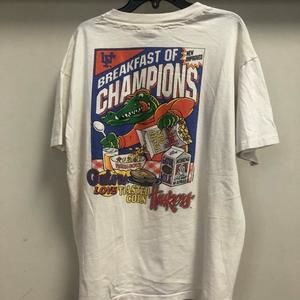 Vintage 1996 Fiesta Bowl Florida Gators Football Art Single Stitch Shirt Gift F
